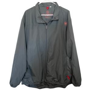 ARIAT Ideal Windbreaker Zip Up Jacket Men's Size XL